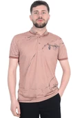 Cengiz İnler Baskı Desenli Erkek Polo Yaka  T-shirt - 3