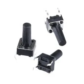 Tact Switch Şaseli 6x6x7mm IC-200 C9 Buton - 1