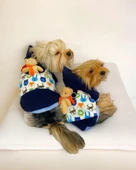 Teddy Roo Kapşonlu Köpek Sweatshirt Köpek Elbisesi Köpek Kıyafeti - 3