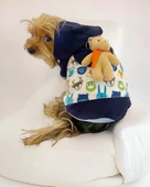 Teddy Roo Kapşonlu Köpek Sweatshirt Köpek Elbisesi Köpek Kıyafeti - 1