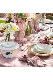 Schafer Tılsım Belle Yemek Takımı 60 Parça Su Yeşili - 1