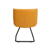 Hunt Mobilya Avor Sarı Deri Ofis Misafir Koltuğu - 4