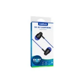 Sunix Stereo Ses Mikrofonlu 3.5mm Jack Kulak İçi Kablolu Kulaklık Mavi SX-07 - 2