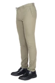 Cengiz İnler Kendinden Desenli Slim Fit Pamuklu Erkek Pantolon - 3
