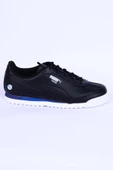 Puma 308033-01 Bmw Mms Roma Via Deri Ortopedik Taban Siyah Sneaker Erkek Spor Ayakkabı - 1