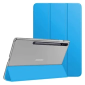 Samsung Galaxy Tab S6 T860 T865 T867 Kılıf PU Deri Smart Standlı Case - 11