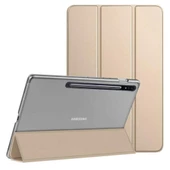 Samsung Galaxy Tab S6 T860 T865 T867 Kılıf PU Deri Smart Standlı Case - 9