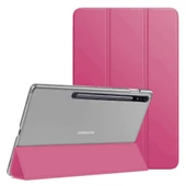 Samsung Galaxy Tab S6 T860 T865 T867 Kılıf PU Deri Smart Standlı Case - 12