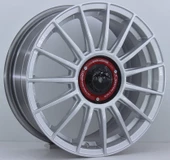R1 Wheels 17 inç 4*100 ET35 Metalik Gri Jant Takımı (J-1533) - 1