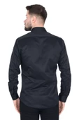 Cengiz İnler İtalyan Yaka Slim Fit Erkek Pamuk Gömlek - 4