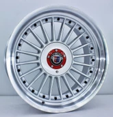 R1 Wheels 17 inç 4*100/5*100 ET20 Metalik Gri Jant Takımı (J-2095) - 1