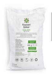 ŞENLER - Kayseri Şeker -Kristal Beyaz Şeker - Toz - 50 Kg - Üretim: Turhal Şeker Fabrikası - 1