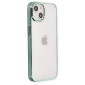 Apple iPhone 13 Kılıf Sararmaz Şeffaf Mika Kapak - 12