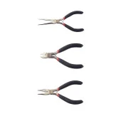 Prolink PY-017 Mini Yankeski Düz ve İnce Uçlu Kargaburun 3 Lü set - 1