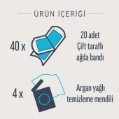 Veet Professıonal Ağda Bandı Hassas 40'lı 4 Adet - 3