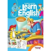 İlkokullar İçin Learn English - Mavi - 1