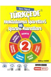 Kırmızı Beyaz 2.Sınıf Yeni Nesil Türkçe Noktalama İşaretleri - 1
