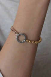 Çelik Mix Renk Kadın Bileklik thumbnail 1