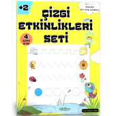 Okul Öncesi Çizgi Etkinlikleri Kitap Seti (4 Kitap) thumbnail 1