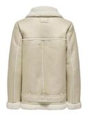 Only Lıs Faux Leather Bond Avıator Kadın Mont 15259949 - 7