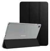 Samsung Galaxy Tab S5E T720 T725 T727 Kılıf PU Deri Smart Standlı Case - 4