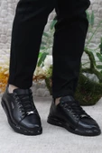 Pierre Cardin 62112 Siyah Orijinal Ürün Hakiki Deri Sneaker Erkek Ayakkabı - 2