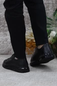 Pierre Cardin 62112 Siyah Orijinal Ürün Hakiki Deri Sneaker Erkek Ayakkabı - 4