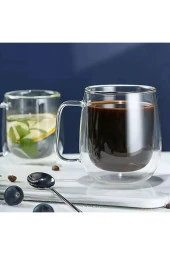 LUCKY CUP COFFEE Çift Cidarlı Bardak 320 Ml - 3
