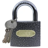 TKS 63 mm Demir Döküm Asma Kilit 3 Anahtarlı - 2