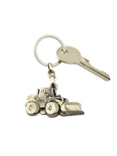 Buldozer Nikel Oksit Rölyef Araç Anahtarlık - 3