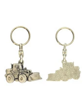 Buldozer Nikel Oksit Rölyef Araç Anahtarlık - 6