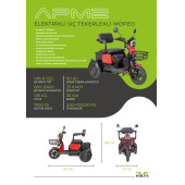 VOLTA APEC APM2 ELEKTRİKLİ MOTOSİKLET - 4