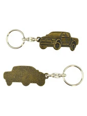 Pick Up Antik Sarı Rölyef Araç Anahtarlık - 6