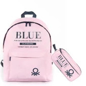 Benetton Laptop Bölmeli Okul Sırt Çantası 2+Kalemlik thumbnail 1