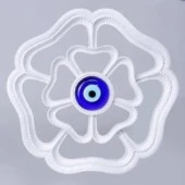 SELİM DEKOR CLOVER BÜYÜK NAZARLIK BEYAZ - 1