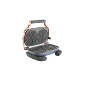 AKSU Vintage Waffle Makinesi İkili Mavi T62W - 1