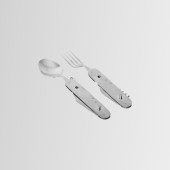 Nurgaz Campout NG KKCT-M Katlanır Çatal - Kaşık - Bıçak - Türbişon Mavi - 3