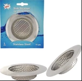 9 Cm Büyük Boy Paslanmaz Çelik Lavabo Süzgeci - Evye Süzgeci - Eviye Süzgeç - 5