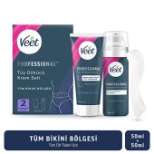 Veet Professıonal Tüy Dökücü Krem Set 2x50 ml 3 Adet - 1