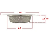 7 Cm Orta Boy Paslanmaz Çelik Lavabo Süzgeci - Evye Süzgeci - Eviye Süzgeç - 2