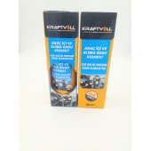Kraftvoll Araç İçi ve Klima Koku Giderici - Klima Bombası 200 ml - 1