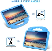 Apple iPad 11.Nesil A16 11inç/10.Nesil 10.9inç Kılıf Tutmalı Standlı Silikon Case - 11