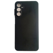 Samsung Galaxy A24 Ruber Case Yumuşak Slikon Kılıf Siyah - 1