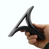 Begonya Lüks Mobilya Kanepe Sehpa Tv Ünitesi Oturma Grubu Koltuk Ayağı Baza Ayakları Siyah 12 Cm thumbnail 6