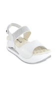 Muya Podium 33227-019 Air-Max Taban Kadın Sandalet Beyaz 36-40 - 2
