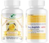 Yurdavit Çinko Glukonat Zinc Gluconate 120 Tablet Propolis Polen Arı Sütü 100 Tablet - 3