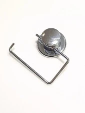 Zhltools Yapışkanlı Metal Tuvalet Wc Kağıt Rulo Tutacağı Askısı - 2