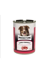 Pronature Kuzu Etli Parça Etli Yetişkin Köpek Konservesi 400gr - 1