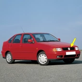 VW Polo Classic Sedan 1996-2002 Ön Panjur Izgarası 6K5853654D thumbnail 1
