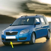 Skoda Roomster 2006-2010 Ön Tampon Alt Orta Izgara 5J0853677 thumbnail 1